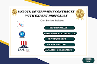 respond to rfp rfq, write and win government contract, winning bid proposal