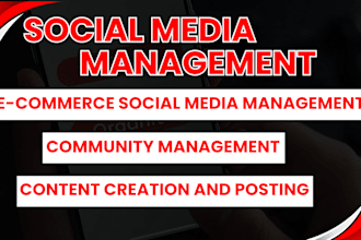 manage your social media accounts, sales representative to boost engagement