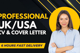 redesign revamp ats cv resume maker update build uk usa cover letter design