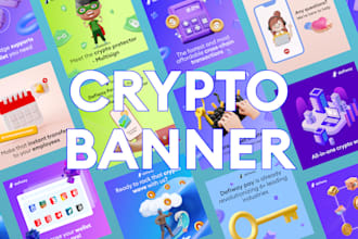 create a crypto banner for your business