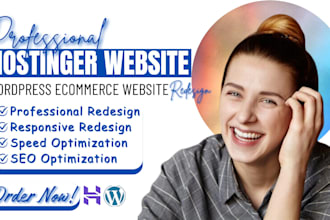 revamp hostinger wordpress website wordpress ecommerce hostinger website design