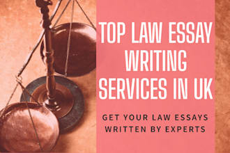 handle UK law assignments and legal writing