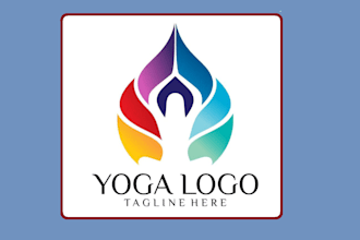 versatile yoga logo design for all your branding needs