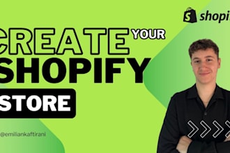 build a custom shopify store with unique design