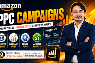 setup manage and optimize amazon PPC campaigns amazon fba ppc ads campaigns