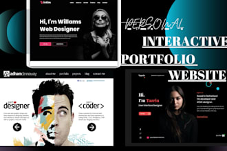 create personal portfolio using wix