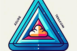 provision azure infrastructure through terraform and scripts