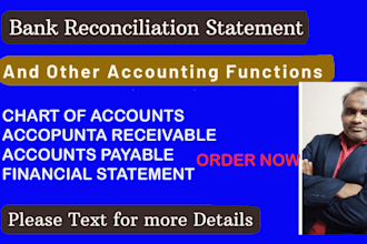 do bank reconciliation financial statement preparation using quickbooks