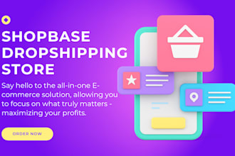 build shopbase plusbase dropshipping store, customization, shopbase pod store