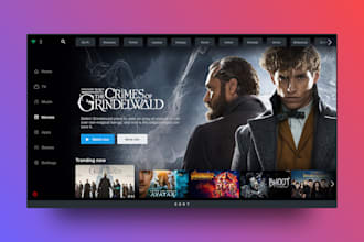 build iptv app, vod app, ott platform with subscription plan and admin panel