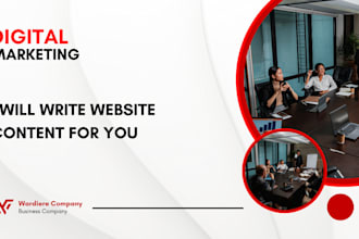 write compelling website content