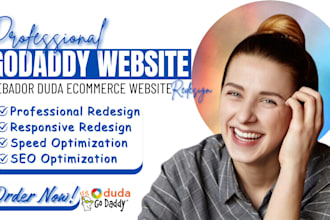 godaddy website redesign godaddy ecommerce duda webador website duda godaddy seo
