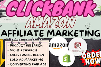 do autopilot clickbank affiliate website, amazon shopify marketing promotion