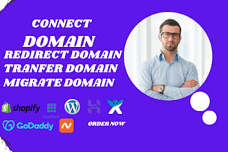 connect domain, transfer, migrate, redirect domain, fix email, dmarc, dns issue
