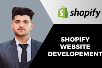 do shopify website development and one product store