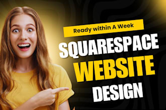 do modern squarespace website design, redesign squarespace