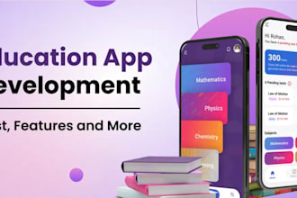 develop e learning app, kid learning app, educational app