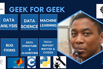do matlab machine learning data analysis bug fixing data structure programming