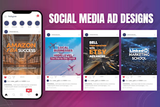 design facebook ads images and instagram ads posts
