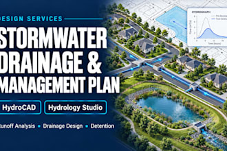 design stormwater drainage and management plans