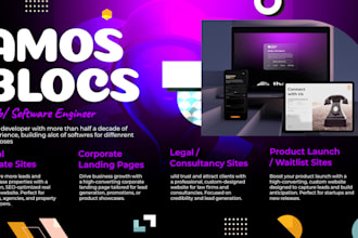 be your fullstack developer, delivering custom, high performance websites