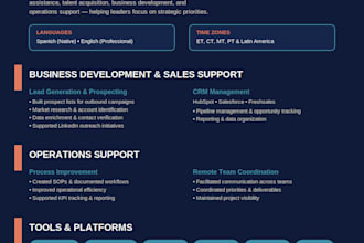 be your virtual executive assistant for admin, recruiting and sales support