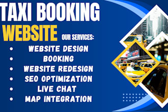 create taxi booking website chauffeur website limousine webite taxi website