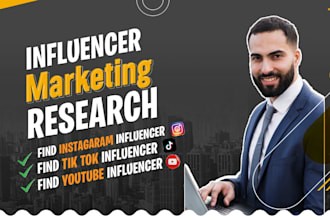 find best instagram influencer, research tiktok youtube instagram influencers,