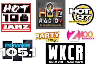 play and promote your hip hop, rnb song on new york fm radio stations