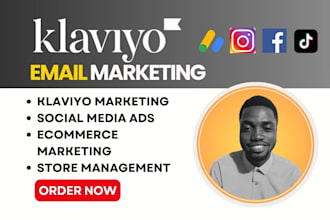 setup klaviyo email marketing and sms flows, klaviyo campaign for shopify