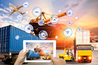 expert in international logistics and supply chain, bussines managar