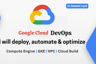 deploy automate and support your gcp projects