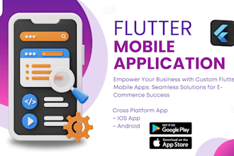 do flutter hybrid mobile app development, app for ios and andriod