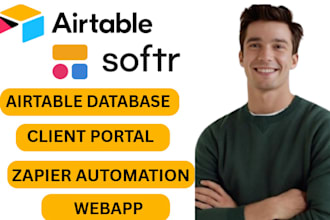 automate your workflows with zapier automations  airtable softr hubspot crm
