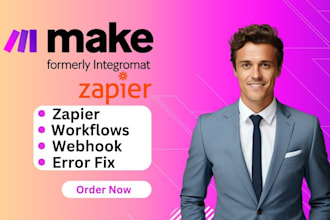 make com made com integromat zapier make com automation zapier automation