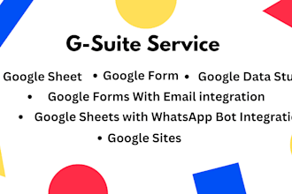 expert in g suite,sites ,experience to groww business us