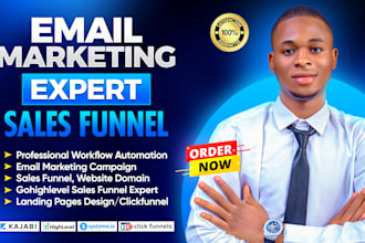 setup your go high level automations workflow, gohighlevel email marketing