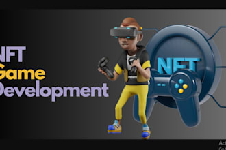 develop nft game, metaverse, game, crypto game and game development