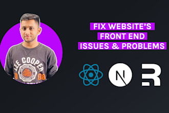 fix website frontend issues for next, react, remix apps