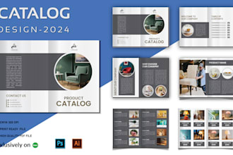 design product catalog, magazine, booklet, catalogue, look book, sell sheet