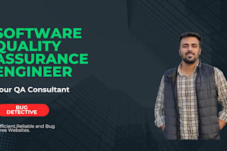 do QA manual and automation testing for your website