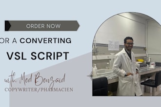 write you a converting video sales letter script