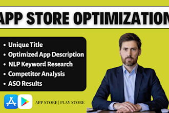 do aso, write app descriptions, and optimize keywords for apps and games