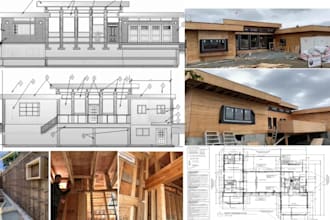 draw site plans, structural drawings for buildings permit, city permit in 24hour
