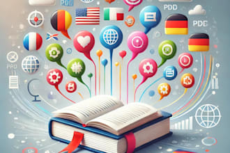 do a book translation, english, arabic