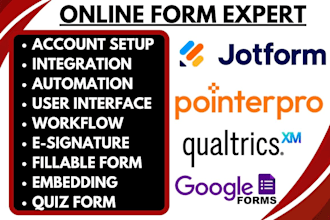 do google form jotform survey form typeform questionnaire qualtrics pointerpro