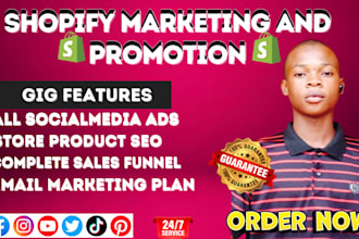 do shopify marketing, shopify manager, shopify store