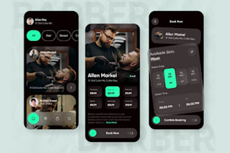 develop beauty salon app, barber app, spa app, massage app