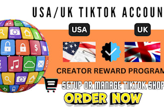 create usa uk tiktok account to be eligible for creator reward program tiktok ad