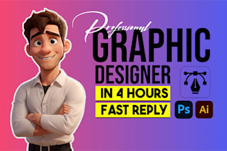 design a modern logo, vector redraws flyers, vectorizing, and resizing